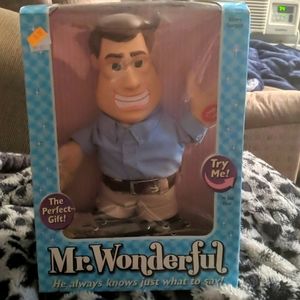 Mr. Wonderful Doll NEW in box